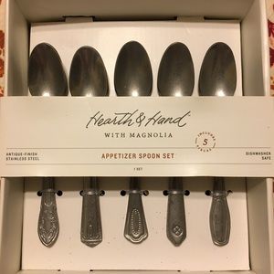2 Hearth & Hand with Magnolia Appetizer Spoon Sets